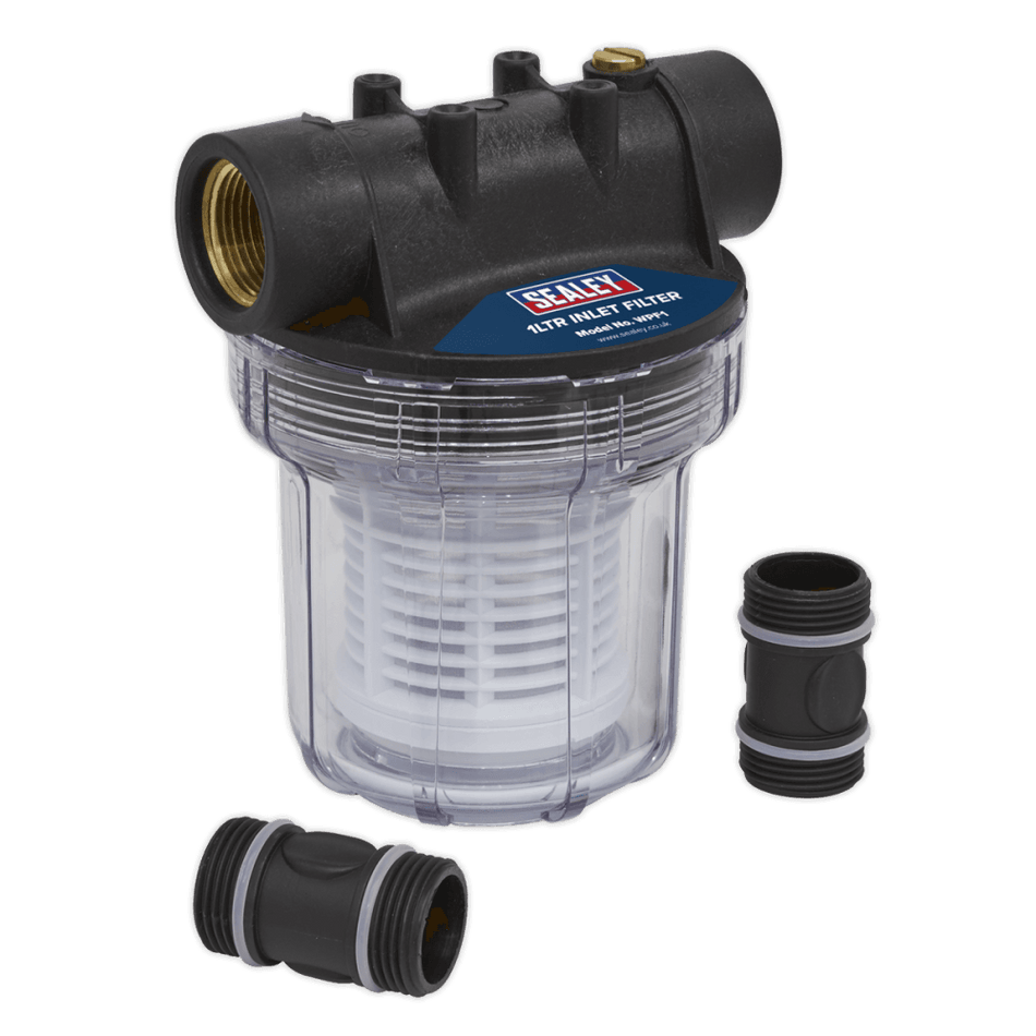 Sealey Inlet Filter for Surface Mounting Pumps 1ltr Model No-WPF1