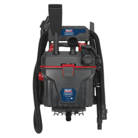Sealey Garage Vacuum 1500W with Remote Control - Wall Mounting Model No-GV180WM