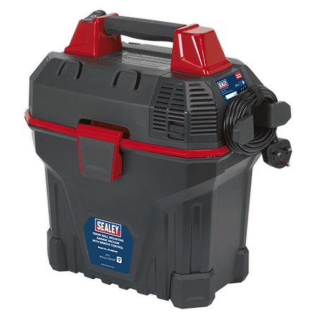 Sealey Garage Vacuum 1500W with Remote Control - Wall Mounting Model No-GV180WM