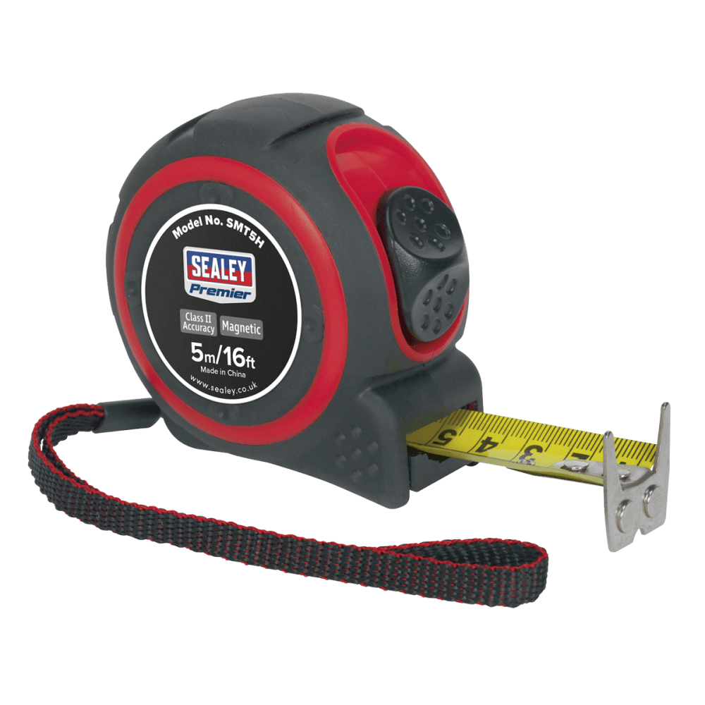 Sealey Heavy-Duty Measuring Tape 5mtr(16ft) Model No-SMT5H