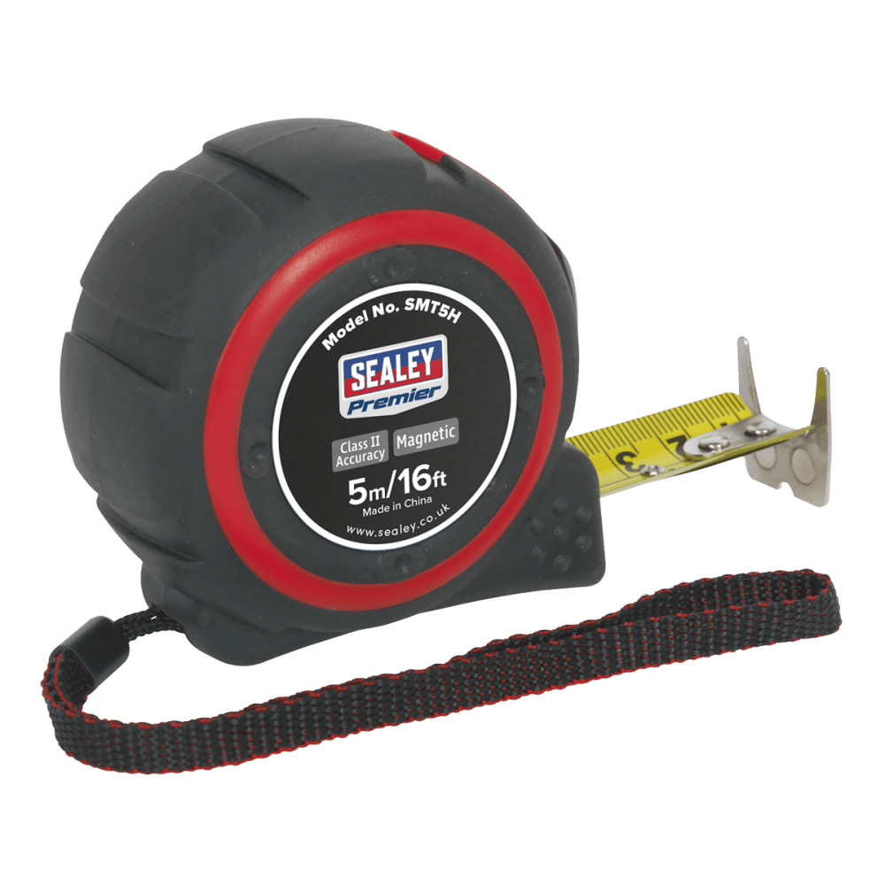 Sealey Heavy-Duty Measuring Tape 5mtr(16ft) Model No-SMT5H