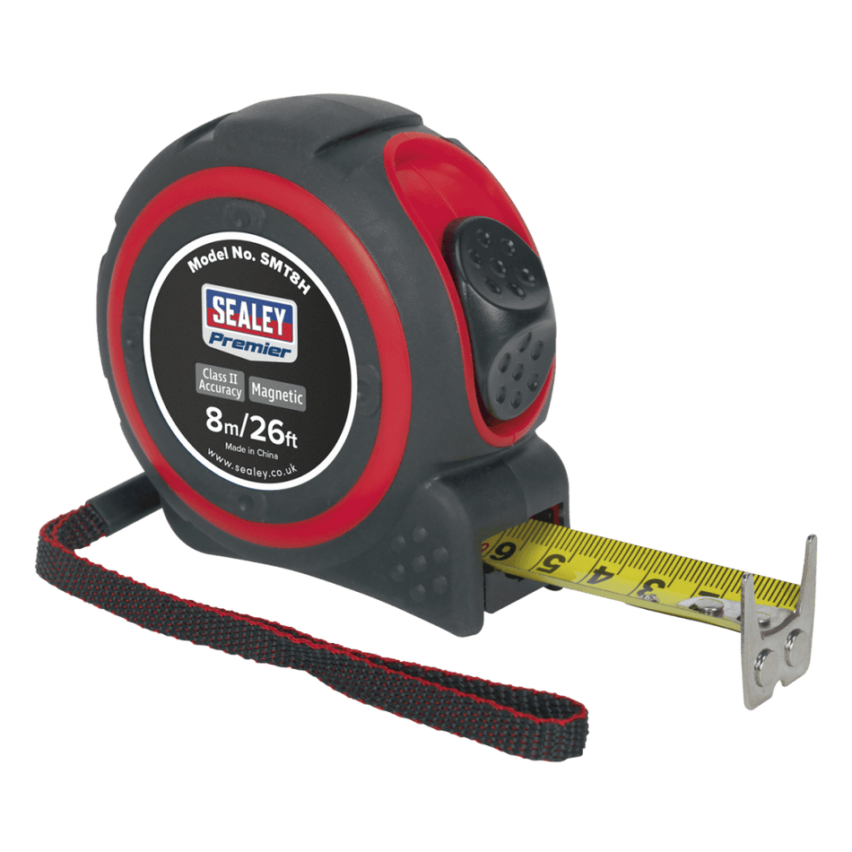 Sealey Heavy-Duty Measuring Tape 8mtr(26ft) Model No-SMT8H