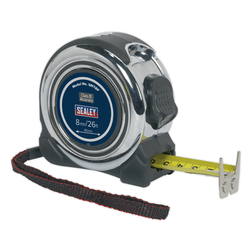 Sealey Professional Measuring Tape 8mtr(26ft) Model No-SMT8P