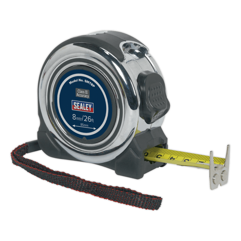 Sealey Professional Measuring Tape 8mtr(26ft) Model No-SMT8P