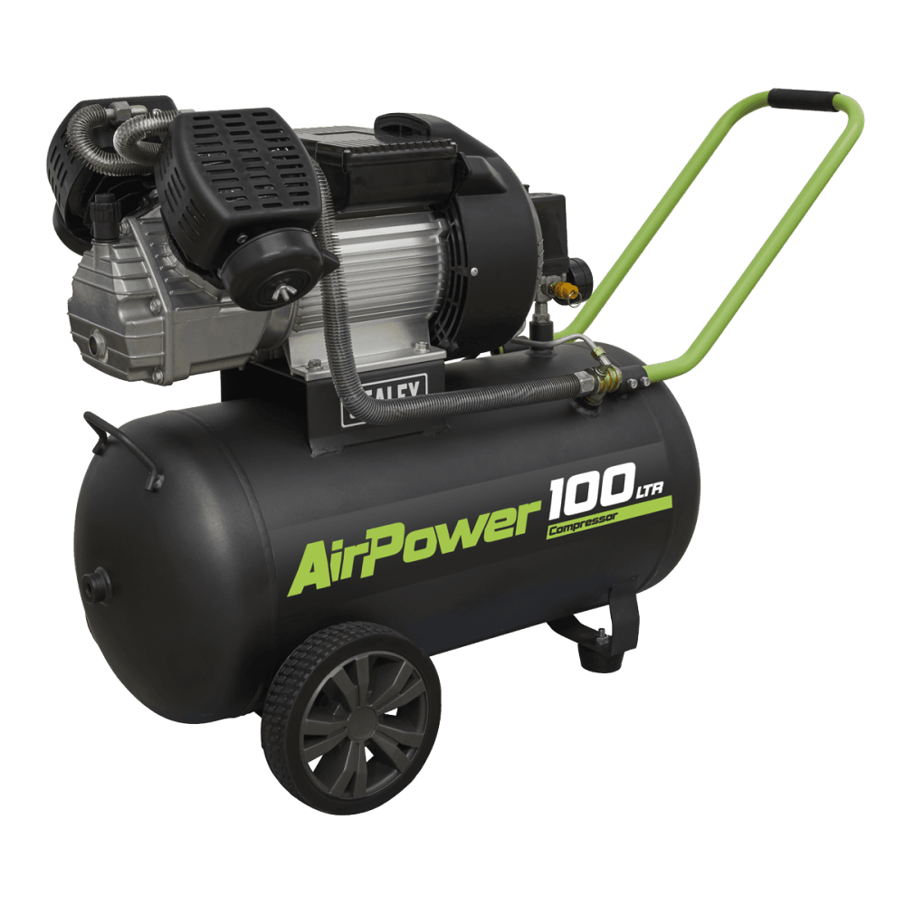 Sealey Compressor 100ltr V-Twin Direct Drive 3hp Model No-SAC10030VE