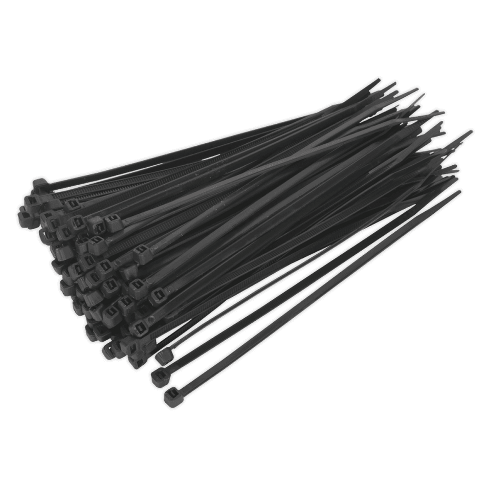 Sealey Cable Ties 150 x 3.6mm Black Pack of 100 Model No-CT15036P100