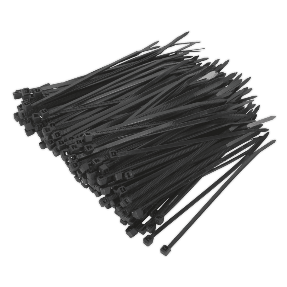 Sealey Cable Ties 100 x 2.5mm Black Pack of 200 Model No-CT10025P200
