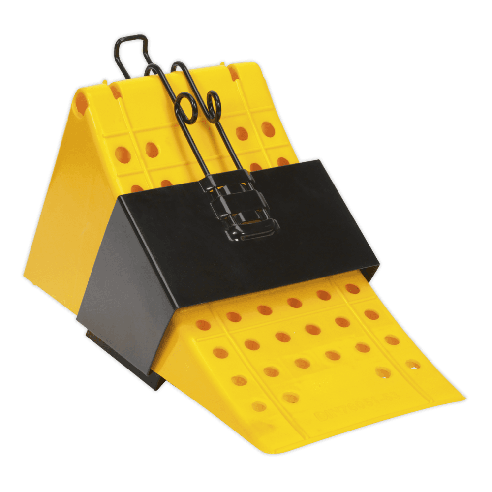 Sealey HGV Wheel Chock with Bracket Single Model No-CV127