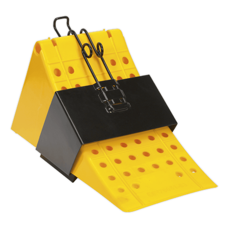 Sealey HGV Wheel Chock with Bracket Single Model No-CV127