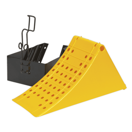 Sealey HGV Wheel Chock with Bracket Single Model No-CV127