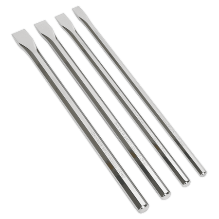 Sealey Chisel Set 4pc Extra Long Model No-AK9148