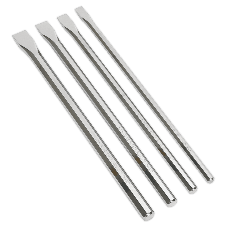 Sealey Chisel Set 4pc Extra Long Model No-AK9148
