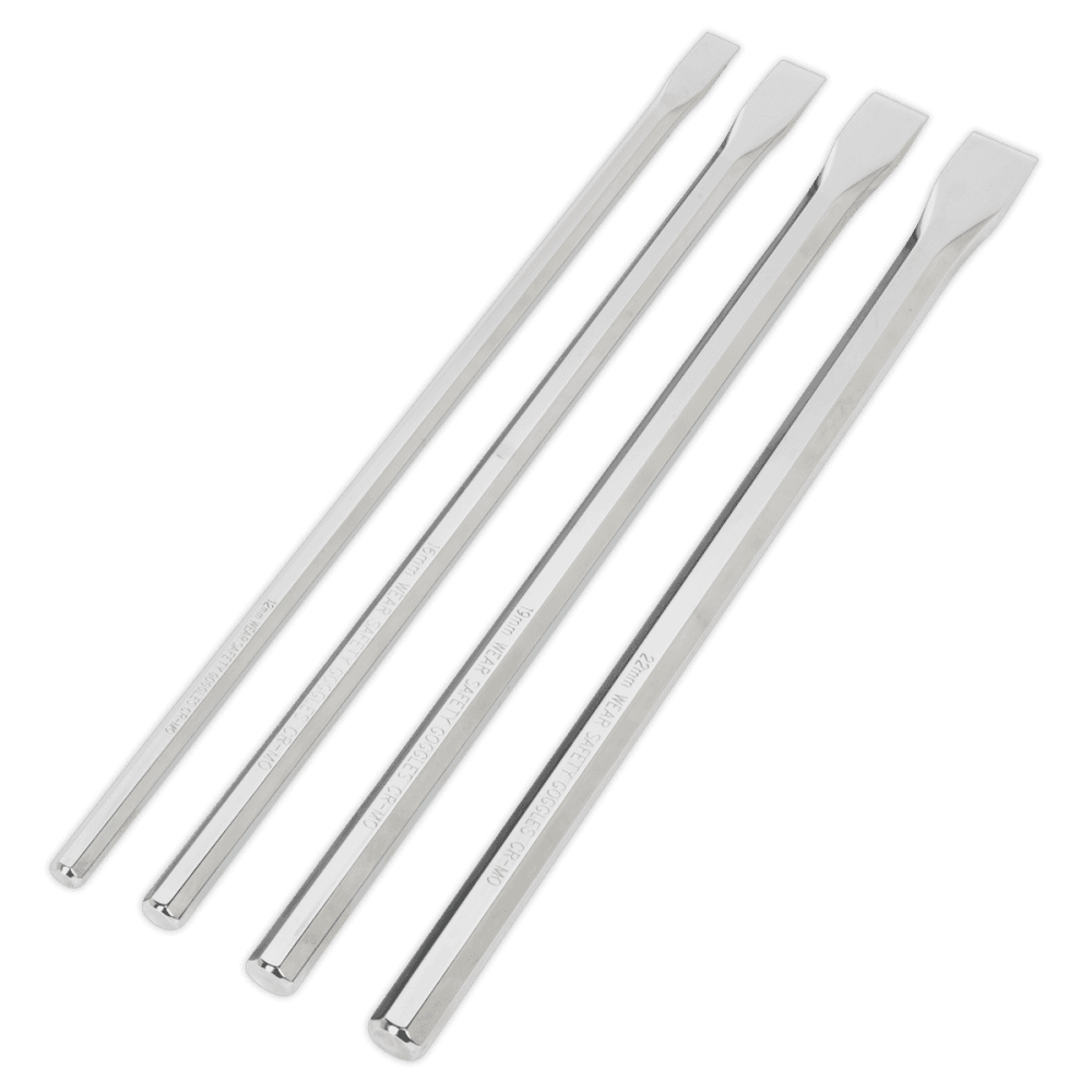 Sealey Chisel Set 4pc Extra Long Model No-AK9148