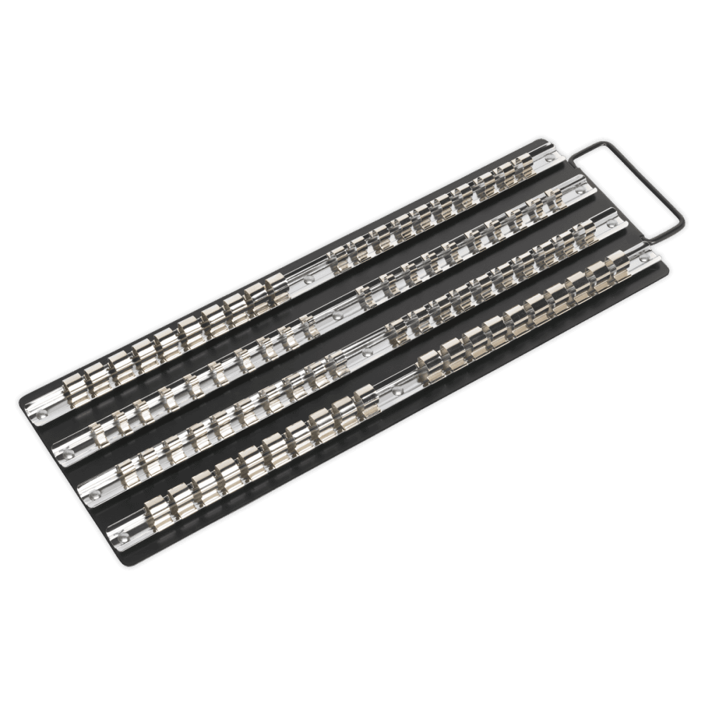 Sealey Socket Rail Tray Black 1/4", 3/8" & 1/2"Sq Drive Model No-AK271B