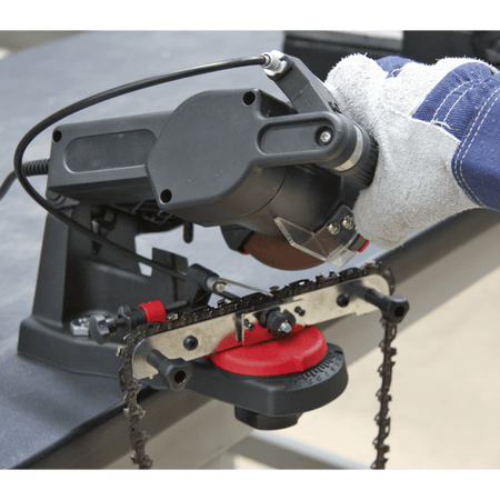 Sealey Chainsaw Blade Sharpener - Quick Locating 85W Model No-SMS2002C