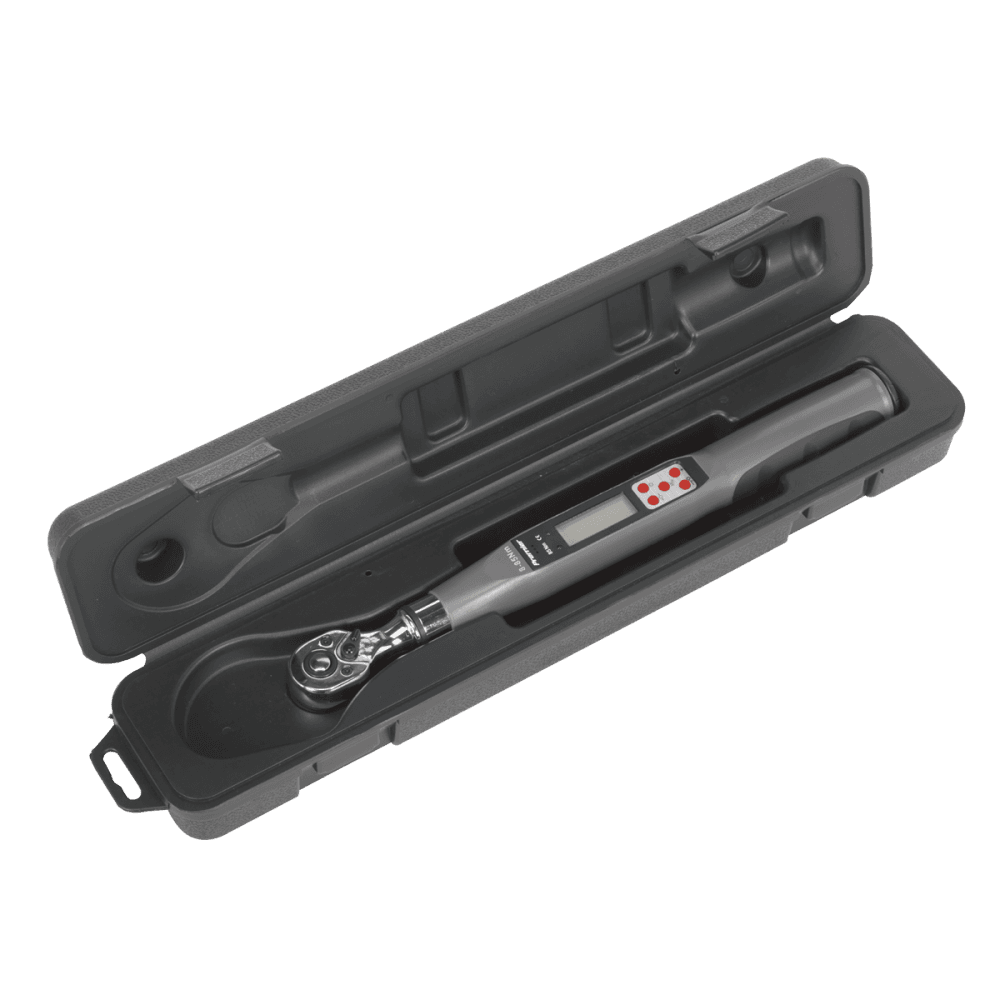 Sealey Torque Wrench Digital 3/8"Sq Drive 8-85Nm Model No-STW308