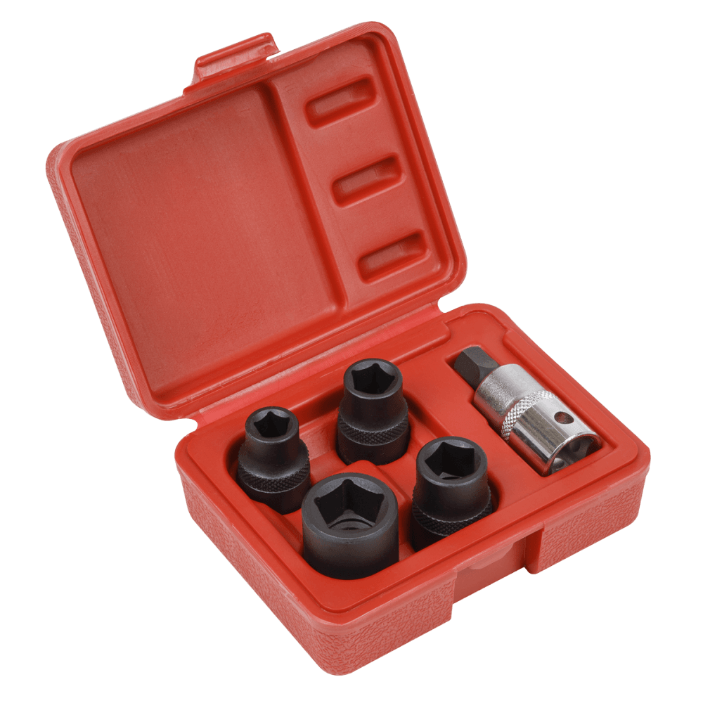 Sealey Brake Calliper Socket Set 5pc 1/2"Sq Drive Model No-VS0464