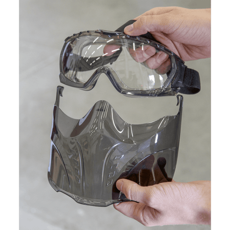 Sealey Safety Goggles with Detachable Face Shield Model No-SSP76