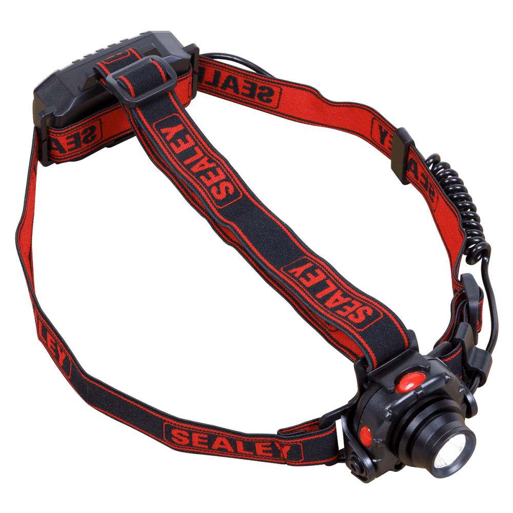 Sealey Head Torch 3W CREE LED Auto Sensor Rechargeable Model No-HT106LED