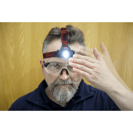 Sealey Head Torch 3W CREE LED Auto Sensor Rechargeable Model No-HT106LED