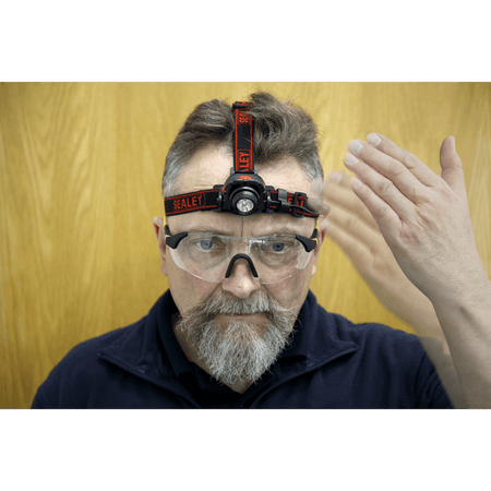 Sealey Head Torch 3W CREE LED Auto Sensor Rechargeable Model No-HT106LED