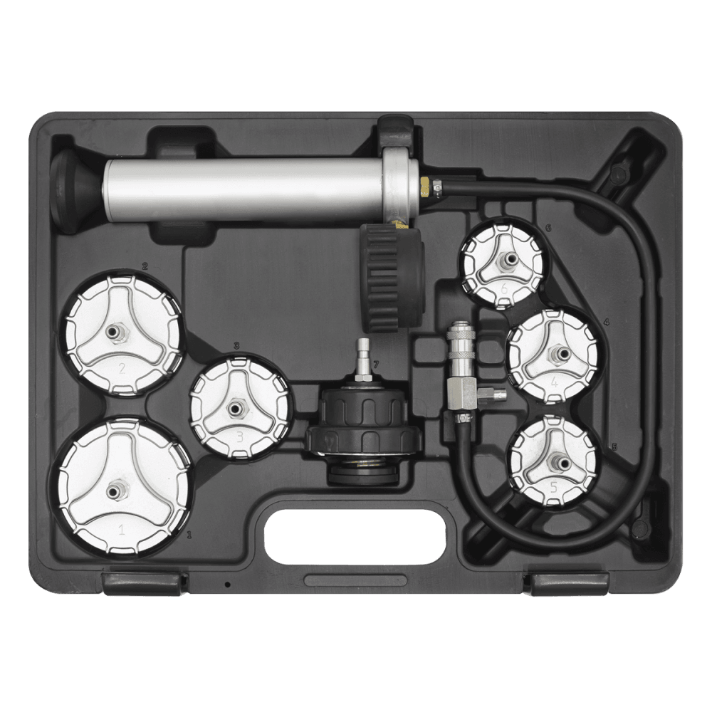 Sealey Cooling System Pressure Test Kit 7pc - HGV Model No-CV0011