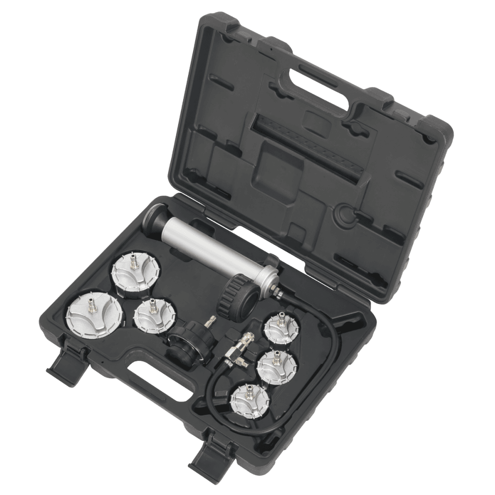 Sealey Cooling System Pressure Test Kit 7pc - HGV Model No-CV0011