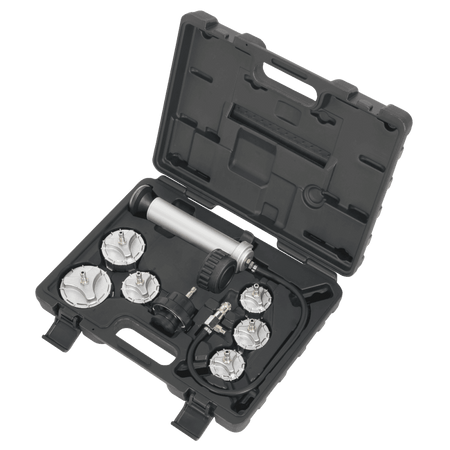 Sealey Cooling System Pressure Test Kit 7pc - HGV Model No-CV0011
