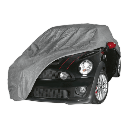 Sealey All Seasons Car Cover 3-Layer - Small Model No-SCCS