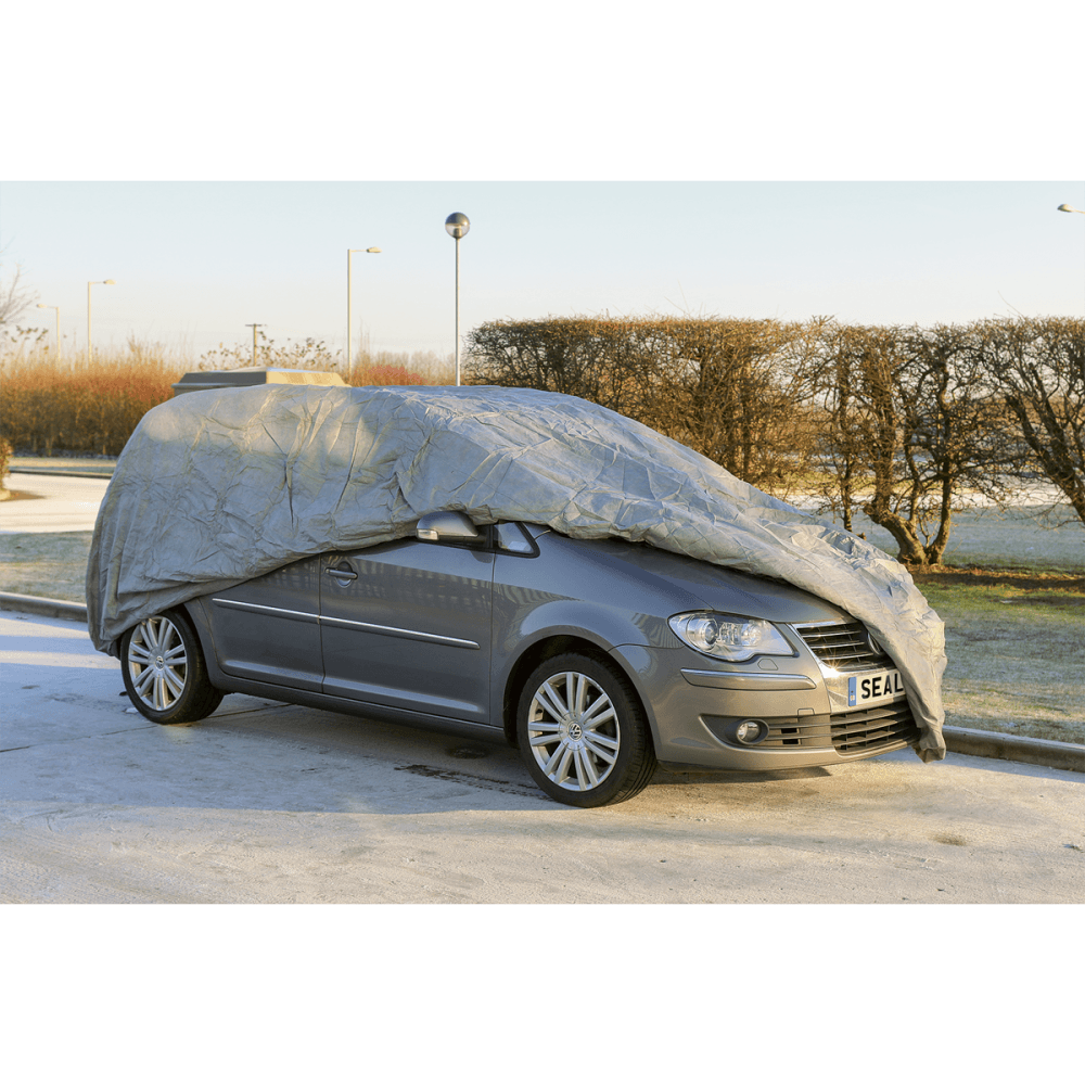 Sealey All Seasons Car Cover 3-Layer - Small Model No-SCCS