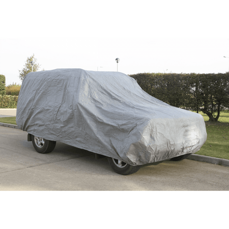 Sealey All Seasons Car Cover 3-Layer - Small Model No-SCCS