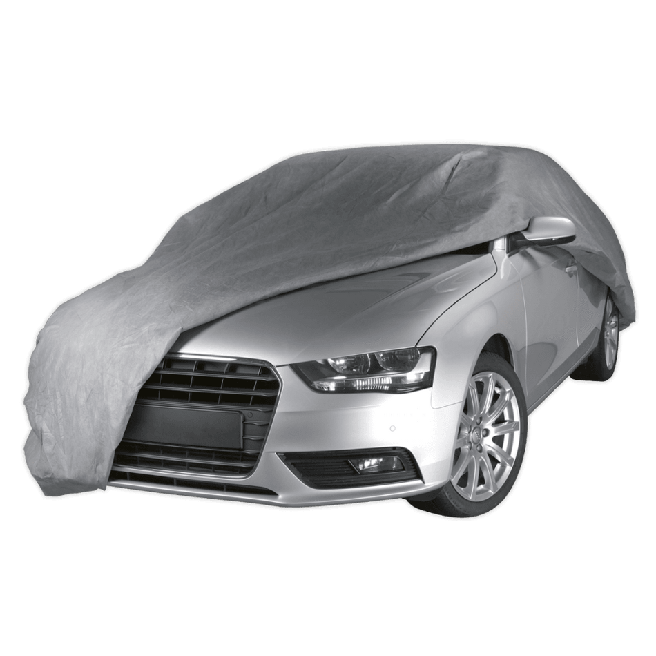 Sealey All Seasons Car Cover 3-Layer - Large Model No-SCCL