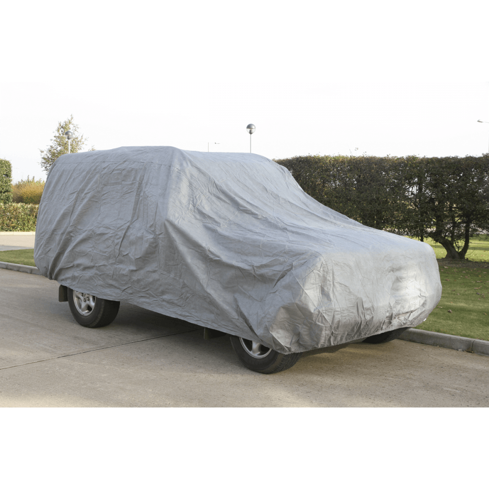Sealey All Seasons Car Cover 3-Layer - Large Model No-SCCL