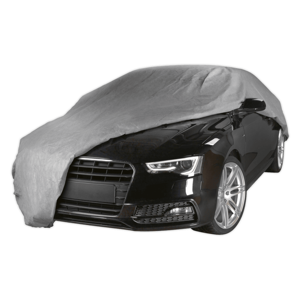 Sealey All Seasons Car Cover 3-Layer - Extra Large Model No-SCCXL