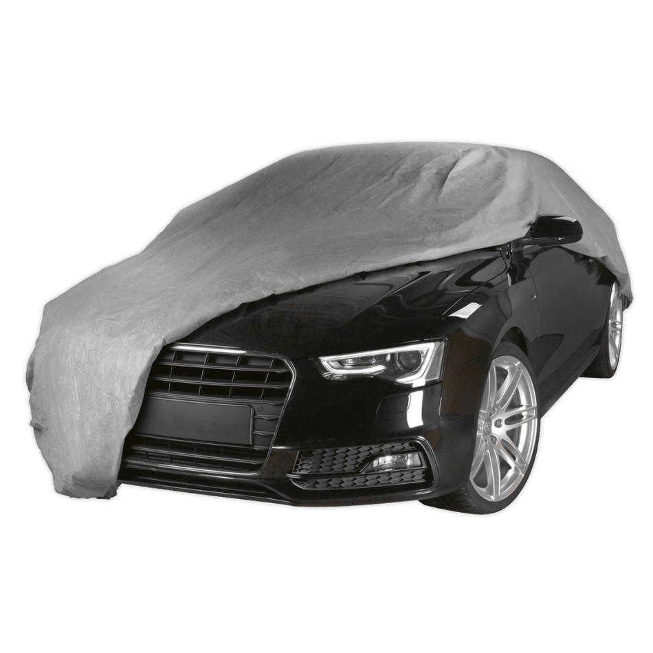 Sealey All Seasons Car Cover 3-Layer - Extra Large Model No-SCCXL