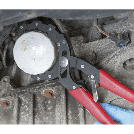 Sealey Oil Filter Pliers - Auto-Adjusting Model No-AK6419