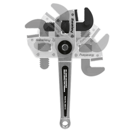 Sealey Adjustable Multi-Angle Pipe Wrench 9-38mm Model No-AK5115