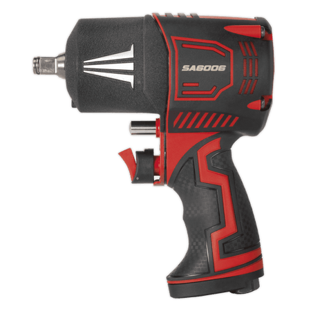 Sealey Composite Air Impact Wrench 1/2"Sq Drive Twin Hammer Model No-SA6006