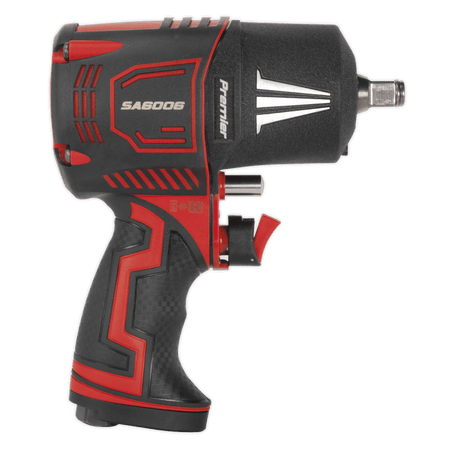 Sealey Composite Air Impact Wrench 1/2"Sq Drive Twin Hammer Model No-SA6006