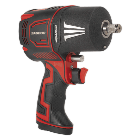 Sealey Composite Air Impact Wrench 1/2"Sq Drive Twin Hammer Model No-SA6006
