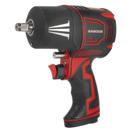 Sealey Composite Air Impact Wrench 1/2"Sq Drive Twin Hammer Model No-SA6006