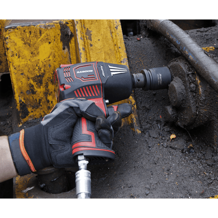 Sealey Composite Air Impact Wrench 1/2"Sq Drive Twin Hammer Model No-SA6006