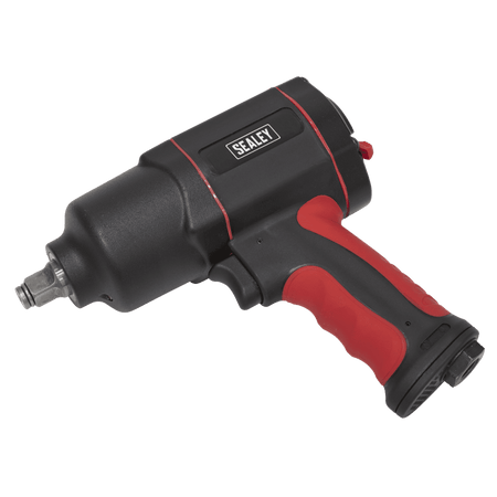 Sealey Composite Air Impact Wrench 1/2"Sq Drive Twin Hammer Model No-GSA6006