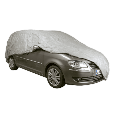 Sealey All Seasons Car Cover 3-Layer - Extra Extra Large Model No-SCCXXL