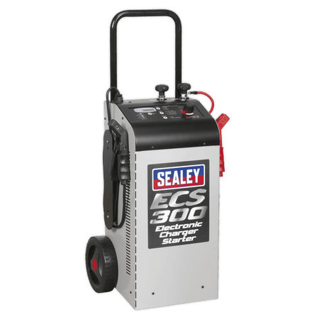Sealey Electronic Charger Starter 45/300A 12/24V Model No-ECS300