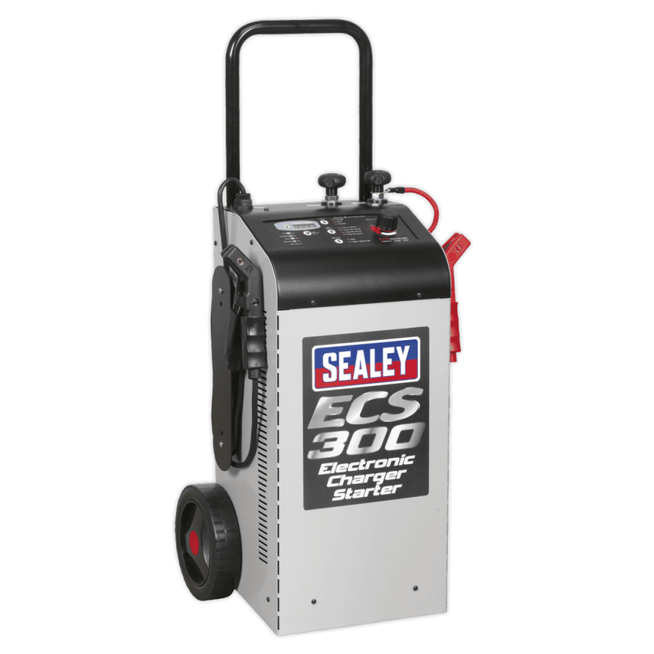 Sealey Electronic Charger Starter 45/300A 12/24V Model No-ECS300