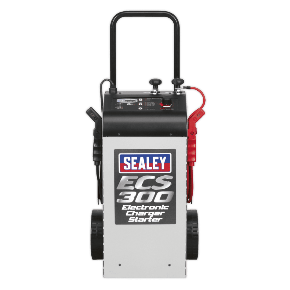 Sealey Electronic Charger Starter 45/300A 12/24V Model No-ECS300