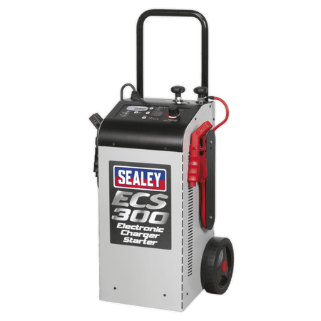 Sealey Electronic Charger Starter 45/300A 12/24V Model No-ECS300
