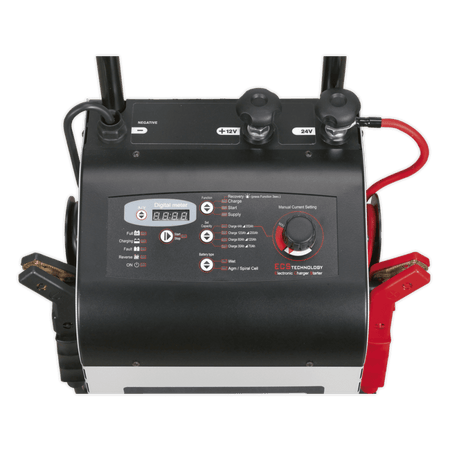 Sealey Electronic Charger Starter 45/300A 12/24V Model No-ECS300