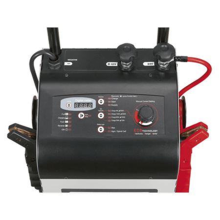 Sealey Electronic Charger Starter 60/350A 12/24V Model No-ECS350